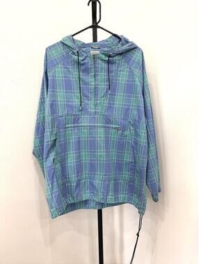 Field Gear Plaid Pullover Shirt Jacket Medium